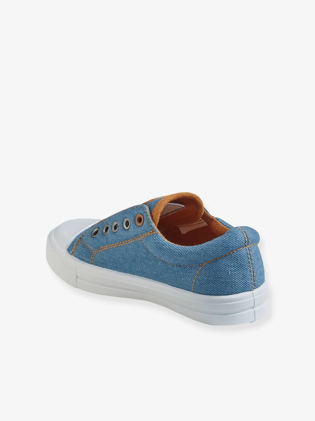 Zapatillas elásticas de tela para niño