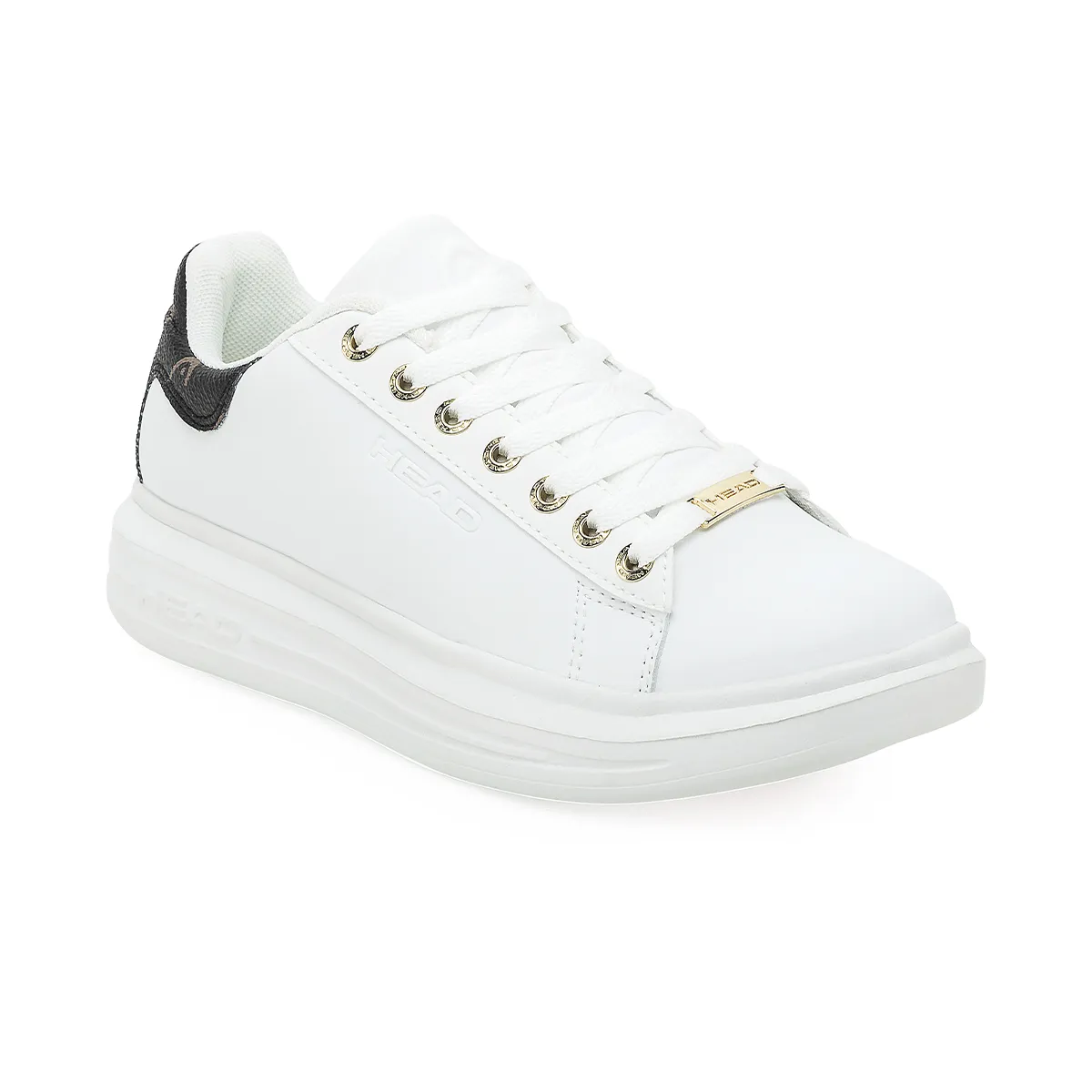 Zapatillas Head Plataforma Paris Mujer Blanca