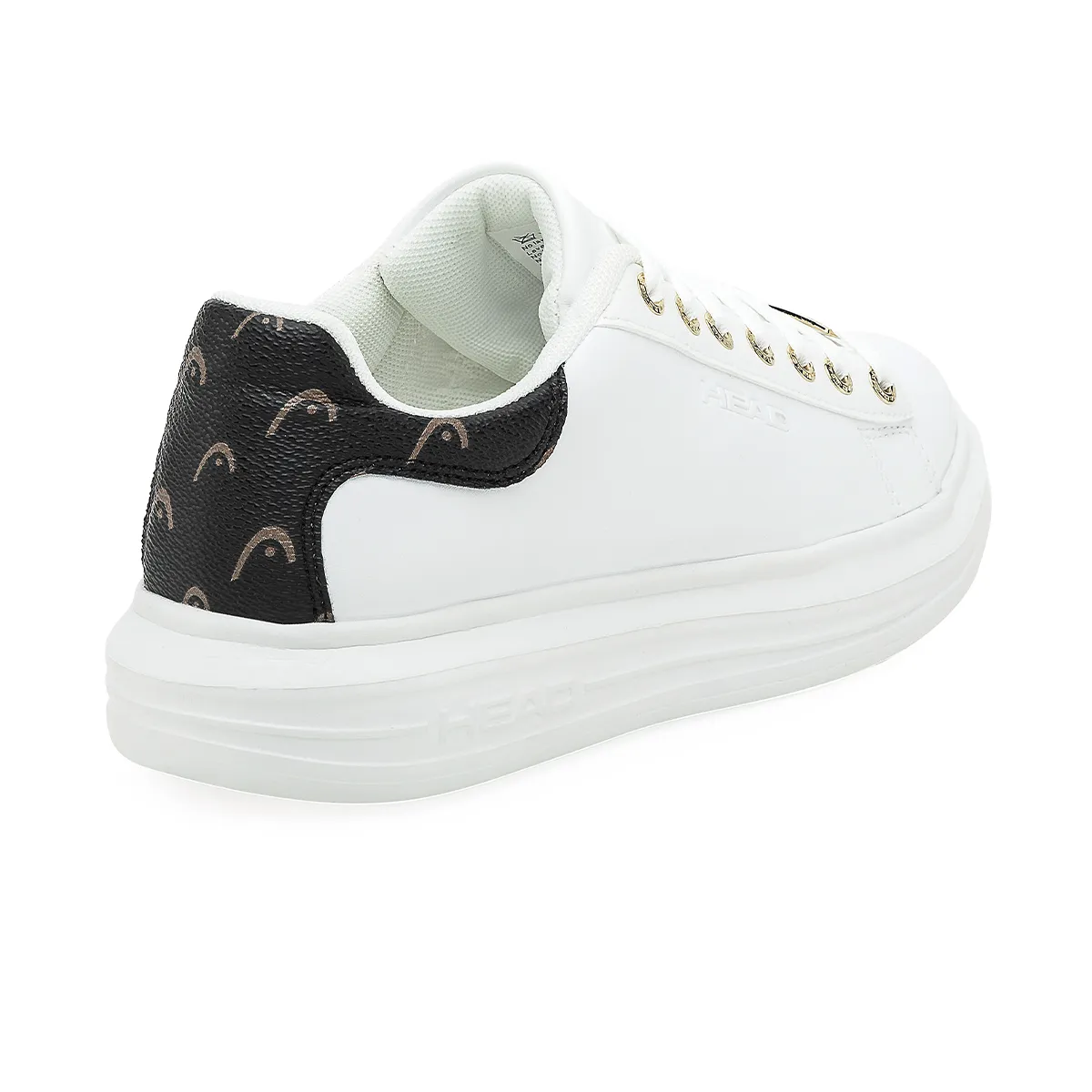 Zapatillas Head Plataforma Paris Mujer Blanca