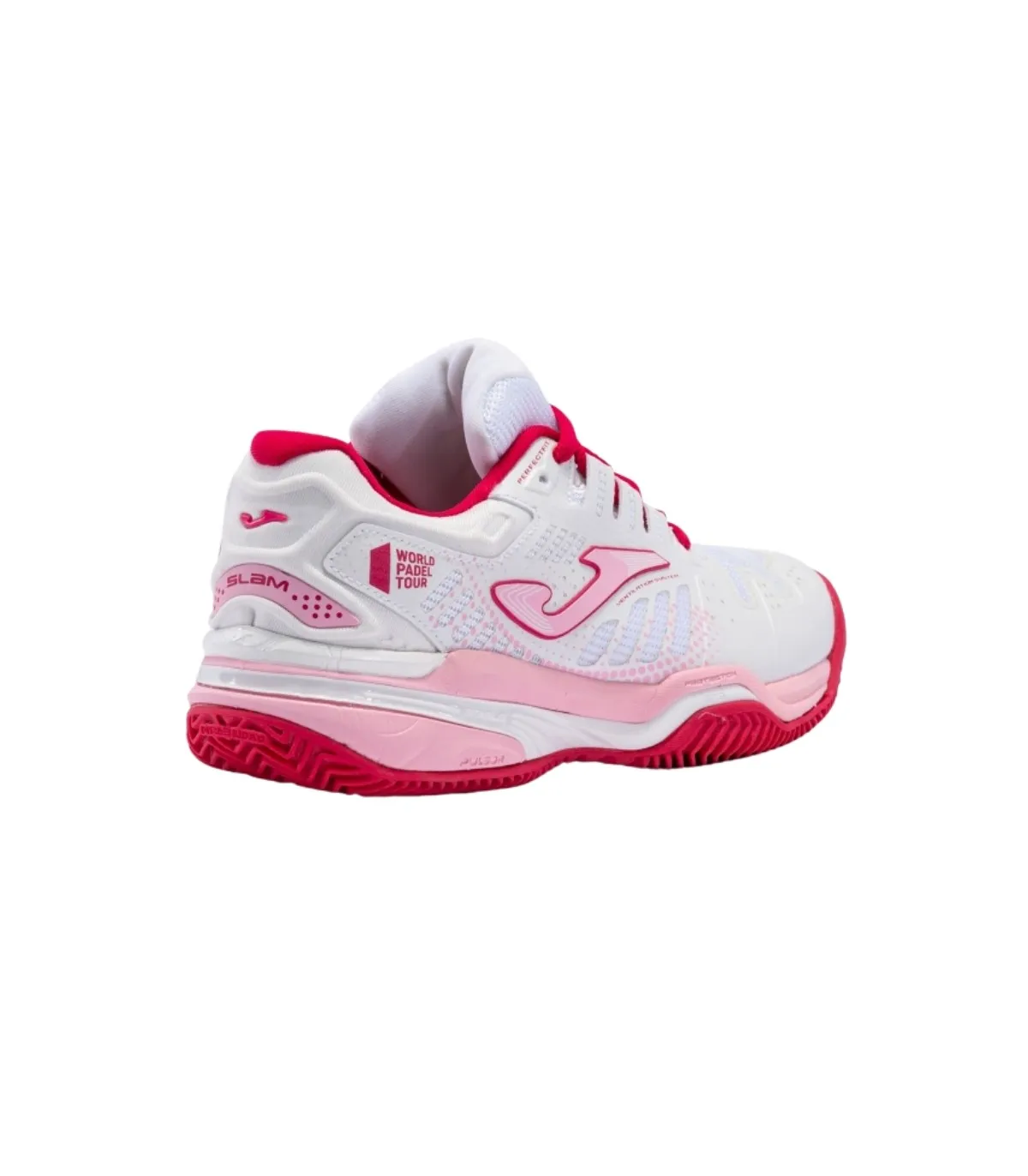Zapatillas Joma Slam 2232 Junior Blanco Fucsia