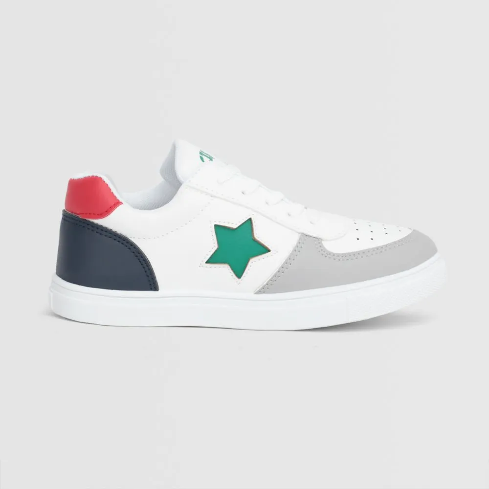Zapatillas Urbanas Para Niño Circus Pu Star Blanco