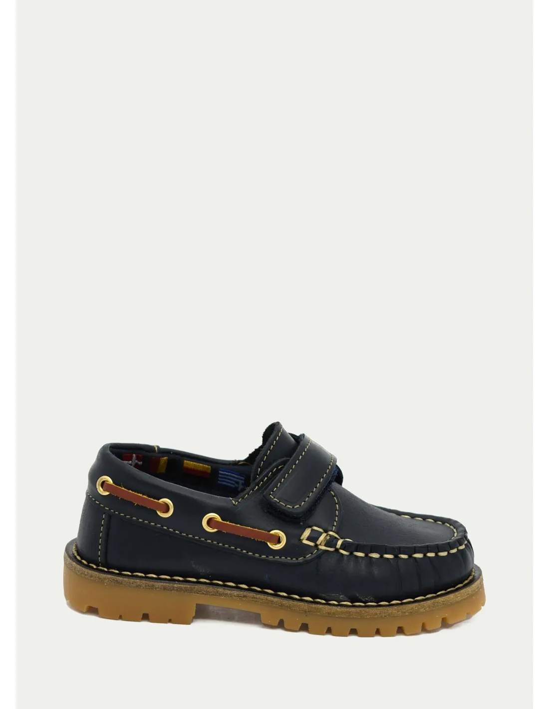 ZAPATO CASUAL CRECENDO TIMBER MARINO 