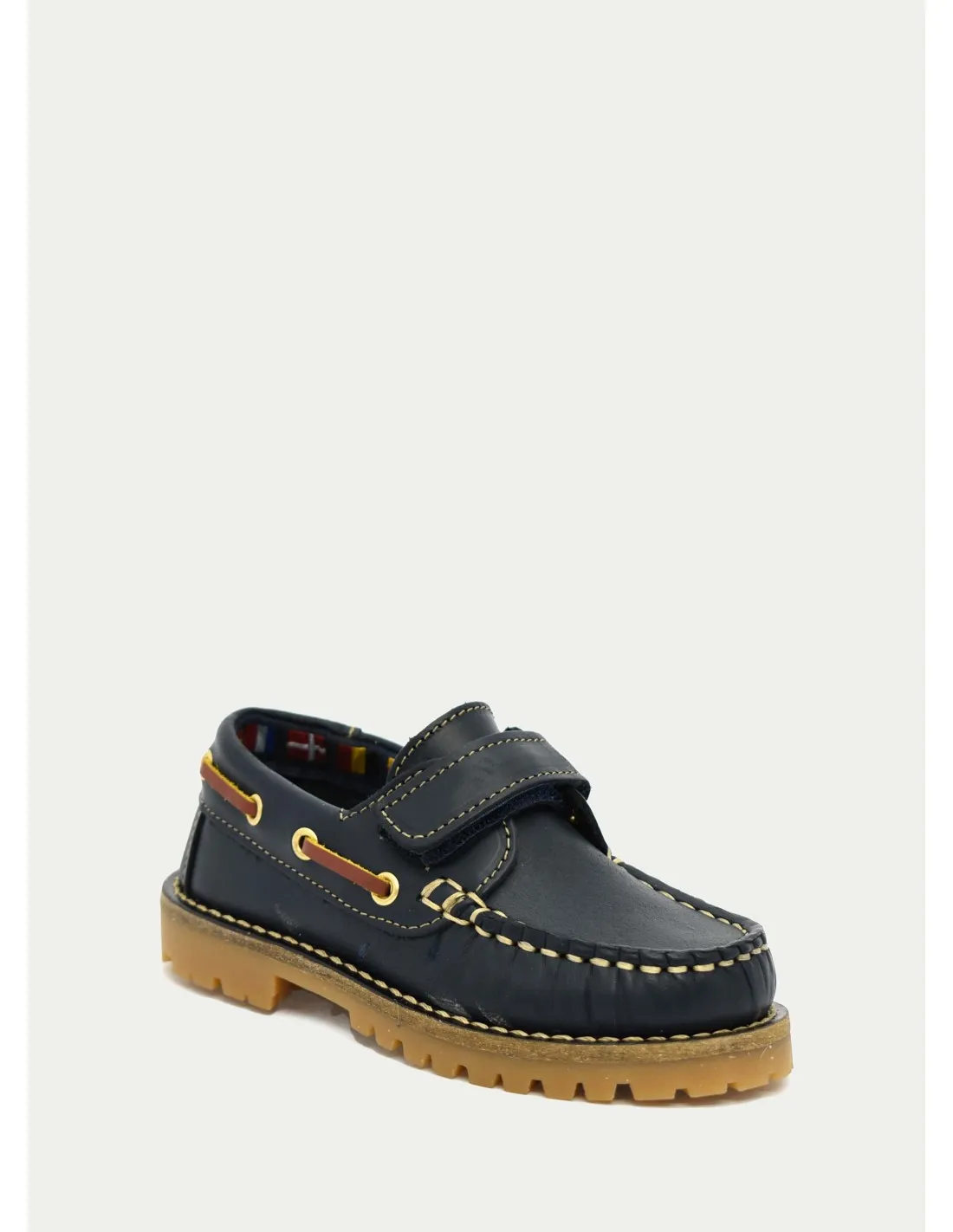 ZAPATO CASUAL CRECENDO TIMBER MARINO 