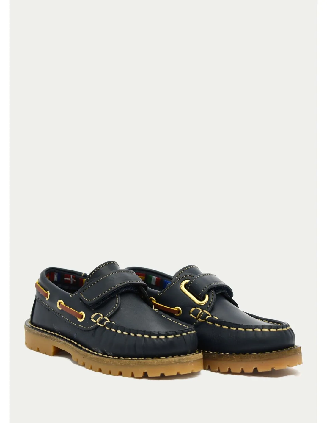 ZAPATO CASUAL CRECENDO TIMBER MARINO 
