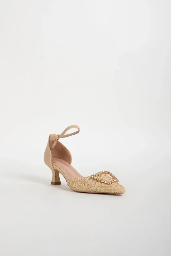 ZAPATO DE TACóN MURLE  BEIGE