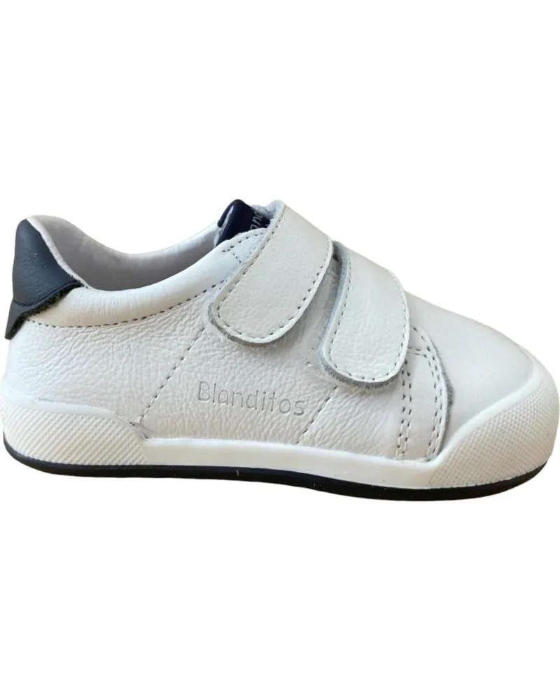 Zapatos CRIOS  de Niño LONDRES  BLANCO