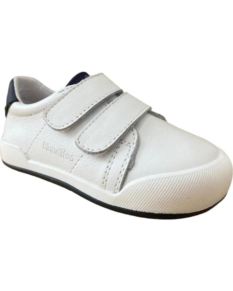 Zapatos CRIOS  de Niño LONDRES  BLANCO