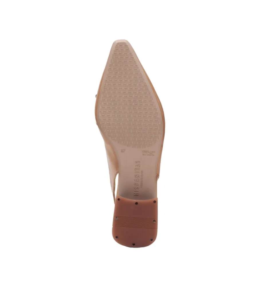 Zapatos de piel Destalonado Sahara marrón